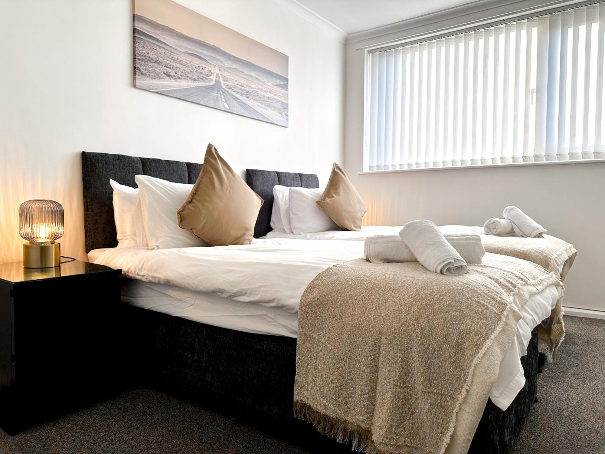 Contemporary And Cosy Birmingham Apartment- Free Parking & Wi-Fi Ngoại thất bức ảnh